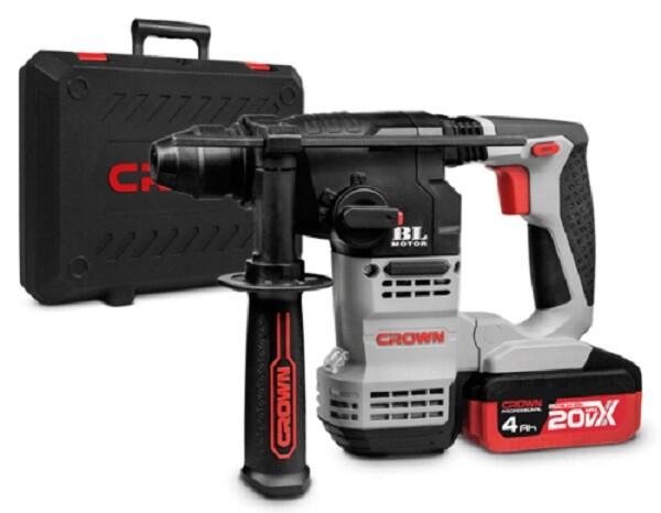 Перфоратор акумуляторний Crown CT28001HX-4 BMC