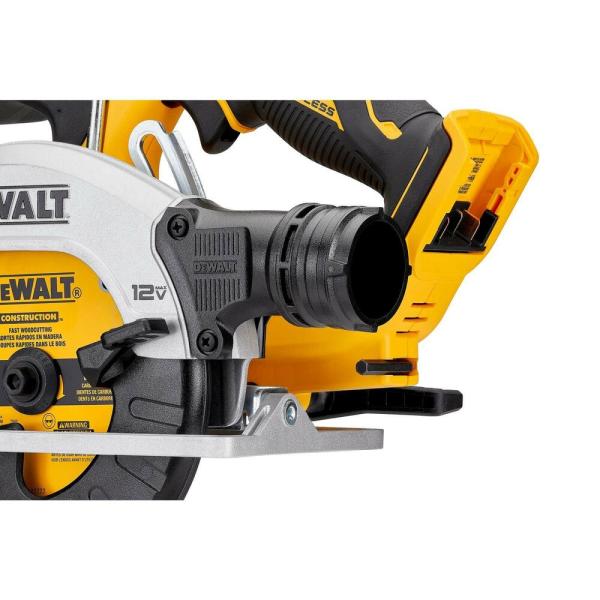Пила дискова акумуляторна DeWALT DCS512P2, фото 3