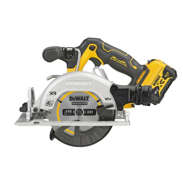 Пила дискова акумуляторна DeWALT DCS512P2, фото 2