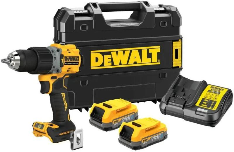 Дриль-шурупокрут акумуляторний безщітковий ударний DeWalt DCD805E2T, фото 7
