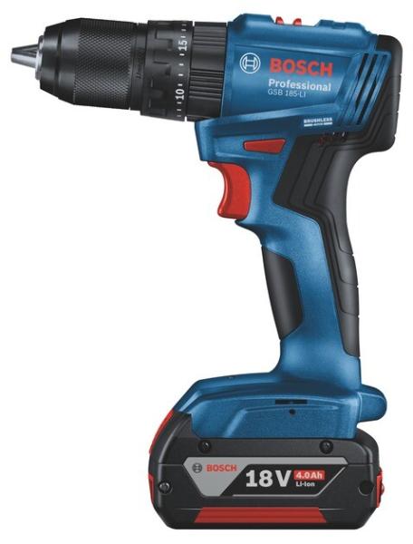 Акумуляторний ударний дриль-шурупокрут Bosch GSB 185-Li (06019K3100), фото 2