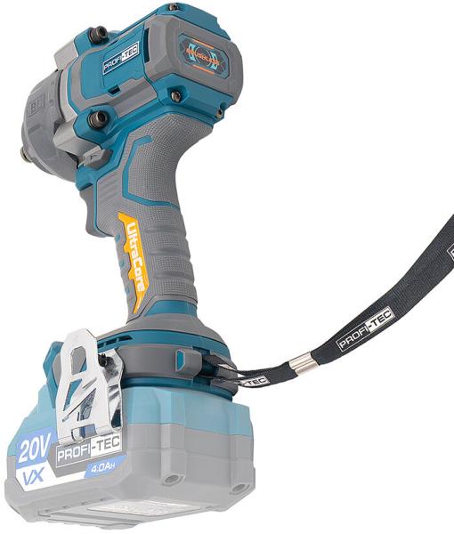 Акумуляторний гайкокрут PROFI-TEC UltraCore PPTW11020 (008271), фото 4