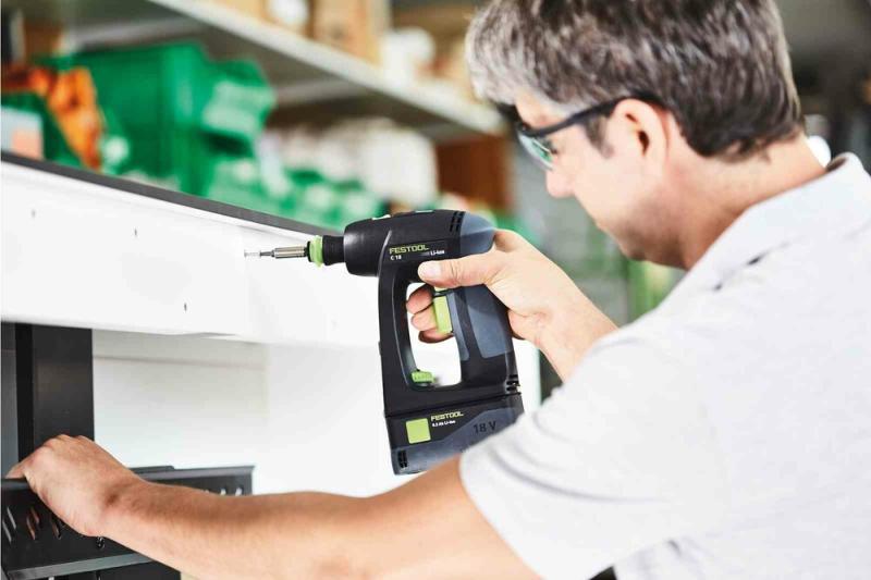 Акумуляторний дриль-шурупокрут Festool C 18-Basic (576434) (без АКБ та ЗП), фото 2