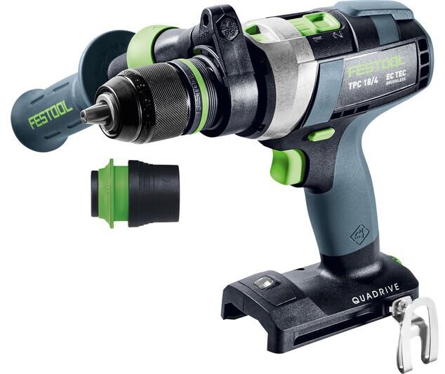 Акумуляторний шурупокрут Festool QUADRIVE TPC 18/4 I-Basic (575604) (без АКБ та ЗП), фото 2