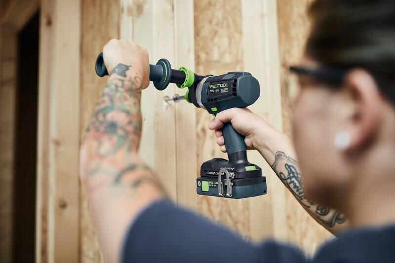 Акумуляторний шурупокрут Festool QUADRIVE TPC 18/4 I-Basic (575604) (без АКБ та ЗП), фото 5