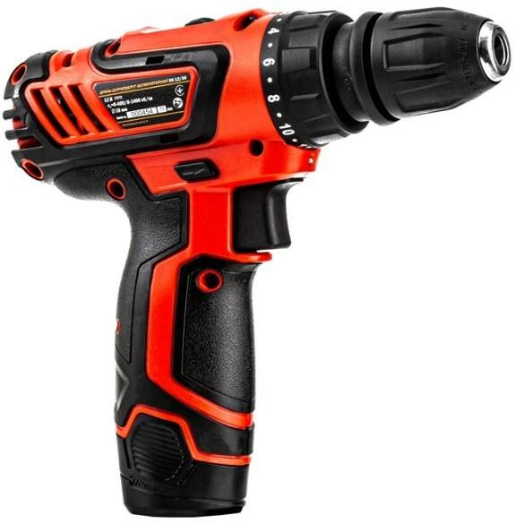Дриль-шурупокрут акумуляторний GTM DS12/30 (2689)