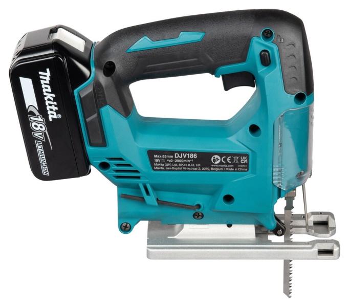 Акумуляторний лобзик Makita LXT Basic DJV186Z (без АКБ та ЗП), фото 5