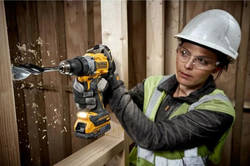 Дриль-шурупокрут акумуляторний безщітковий DeWalt DCD800E1T+DCB183, фото 3