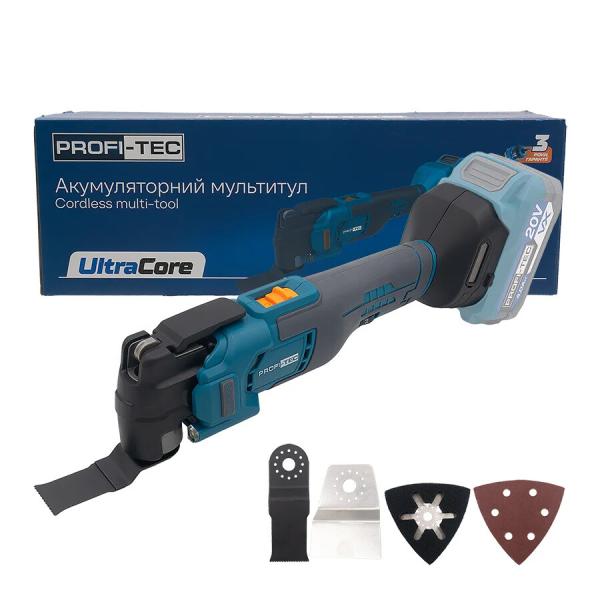 Акумуляторний багатофункціональний інструмент PROFI-TEC UltraCore PCM430 (007695) (без АКБ та ЗП), фото 12