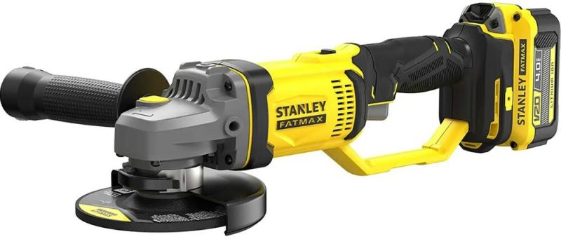 Акумуляторна кутова шліфувальна машина Stanley FatMax SFMCG400M2K, фото 10