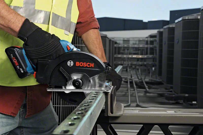 Акумуляторна дискова пила по металу Bosch GKM 18V-50 (без АКБ і ЗП) (06016B8000), фото 3