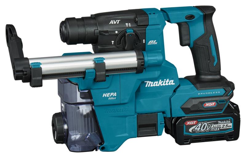 Акумуляторний перфоратор Makita XGT HR010GD201, фото 2