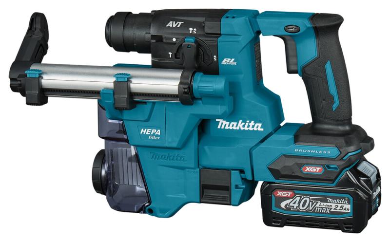 Акумуляторний перфоратор Makita XGT HR010GD201, фото 3