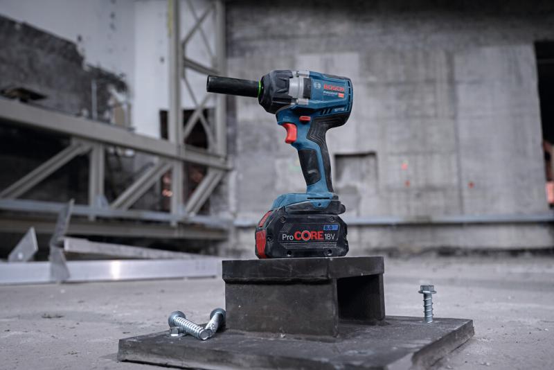 Акумуляторний ударний гайкокрут Bosch GDS 18V-750 C (06019L9000) (без АКБ та ЗП), фото 3