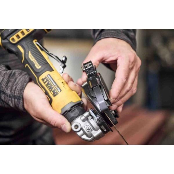 Акумуляторна кутова шліфмашина DeWALT DCG404NT (без АКБ та ЗП), фото 11