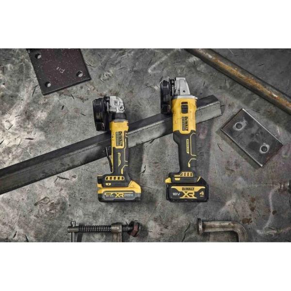 Акумуляторна кутова шліфмашина DeWALT DCG404NT (без АКБ та ЗП), фото 10