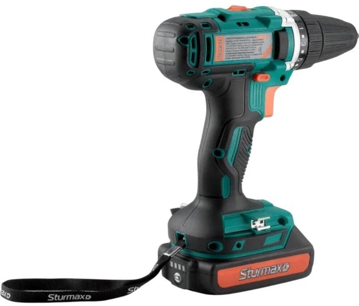 Акумуляторний шурупокрут Sturmax CDM3218LB, фото 2