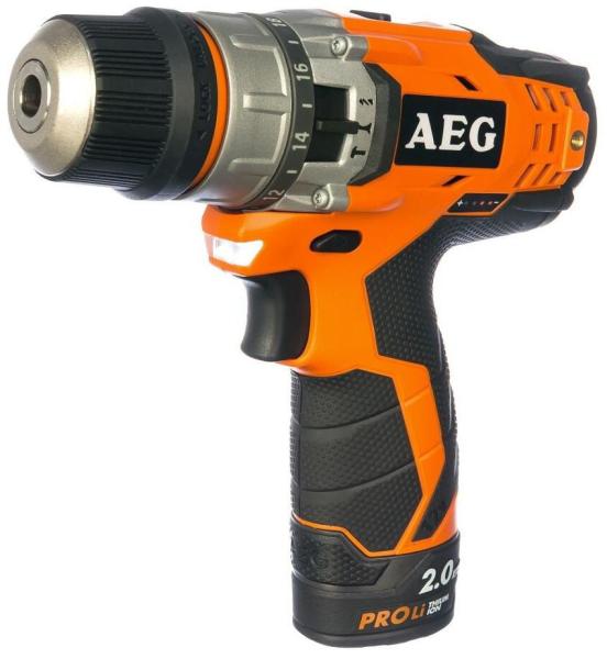 Акумуляторний шурупокрут AEG BSB12C2LI-X02KIT1X (4935459153), фото 2