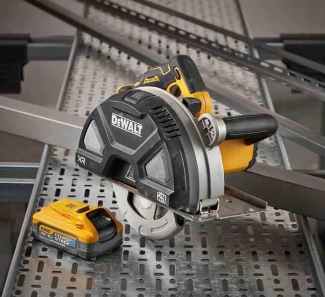 Акумуляторна дискова пилка DeWALT (DCS383H2), фото 7