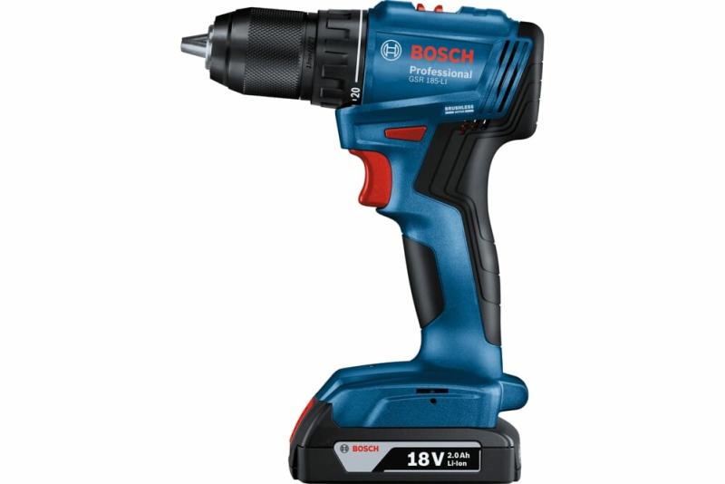 Акумуляторний шурупокрут Bosch GSR 185-LI (06019K3000), фото 2