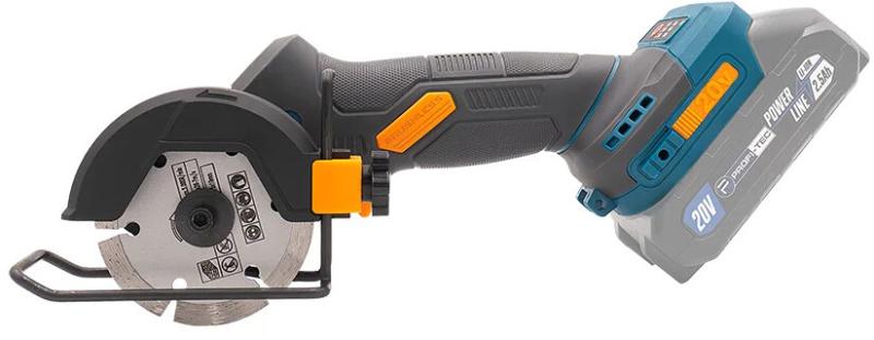 Акумуляторна дискова пилка PROFI-TEC UltraCore PWS390 (008235), фото 3
