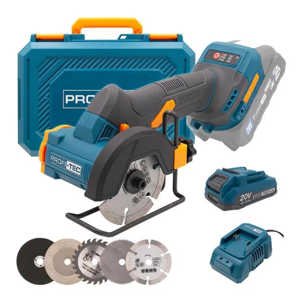 Акумуляторна дискова пилка PROFI-TEC UltraCore PWS390 (008235), фото 10
