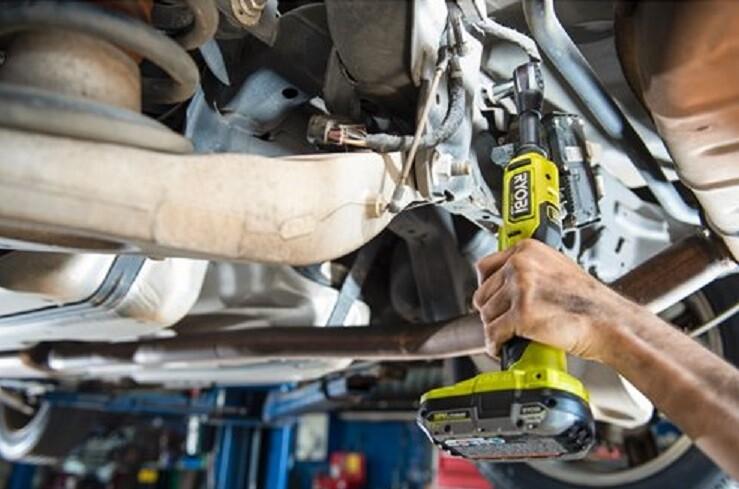 Трещітка акумуляторна RYOBI RRW1838X-0 (без АКБ та ЗУ), фото 3