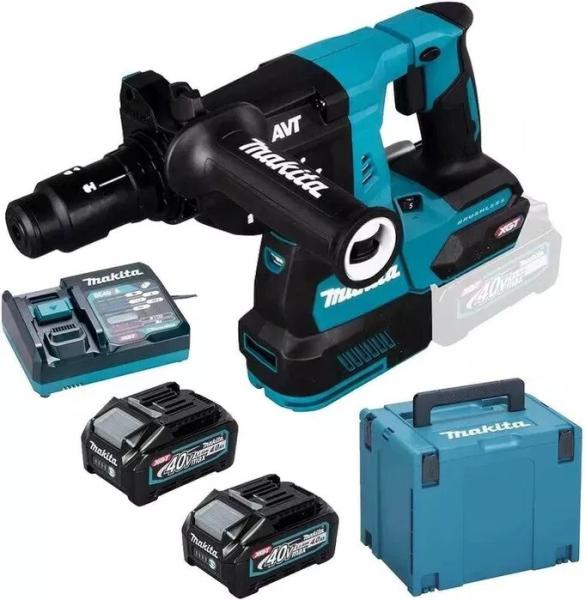 Акумуляторний перфоратор Makita XGT HR004GM201, фото 4
