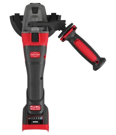 Кутова шліфувальна машина акумуляторн MILWAUKEE M18 FSAGSVO125X-0X (без АКБ та ЗП) (4933493552), фото 3
