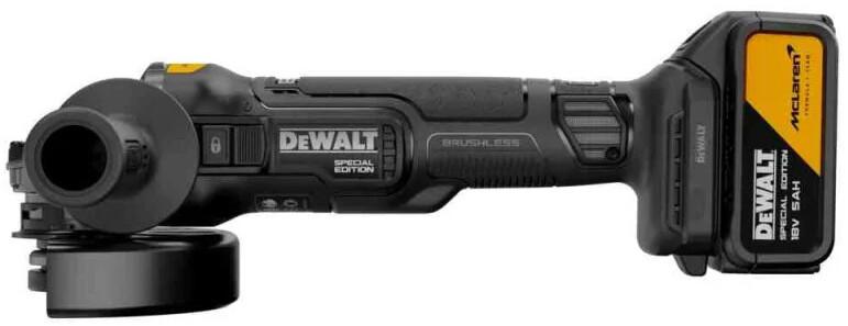 Акумуляторна кутова шліфмашина DeWALT McLaren F1 DCG45MP2T, фото 3