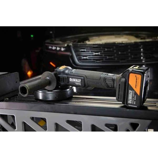 Акумуляторна кутова шліфмашина DeWALT McLaren F1 DCG45MP2T, фото 16