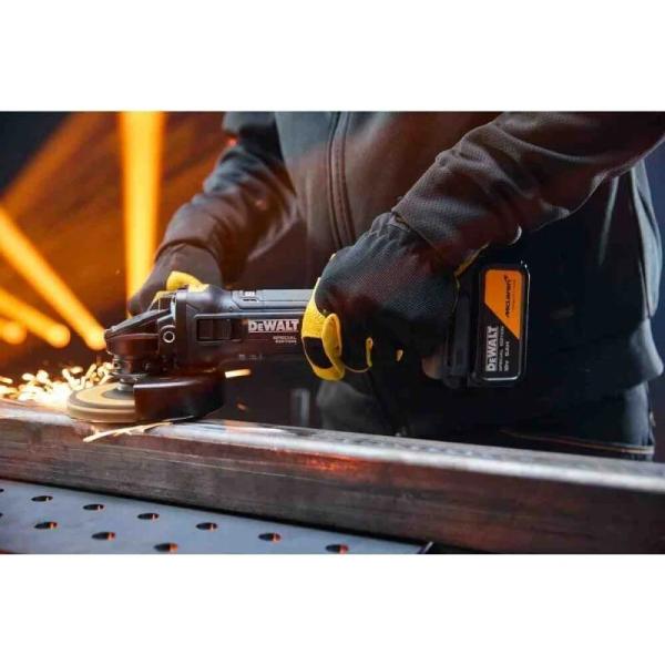 Акумуляторна кутова шліфмашина DeWALT McLaren F1 DCG45MP2T, фото 11