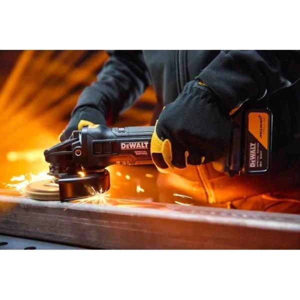 Акумуляторна кутова шліфмашина DeWALT McLaren F1 DCG45MP2T, фото 13
