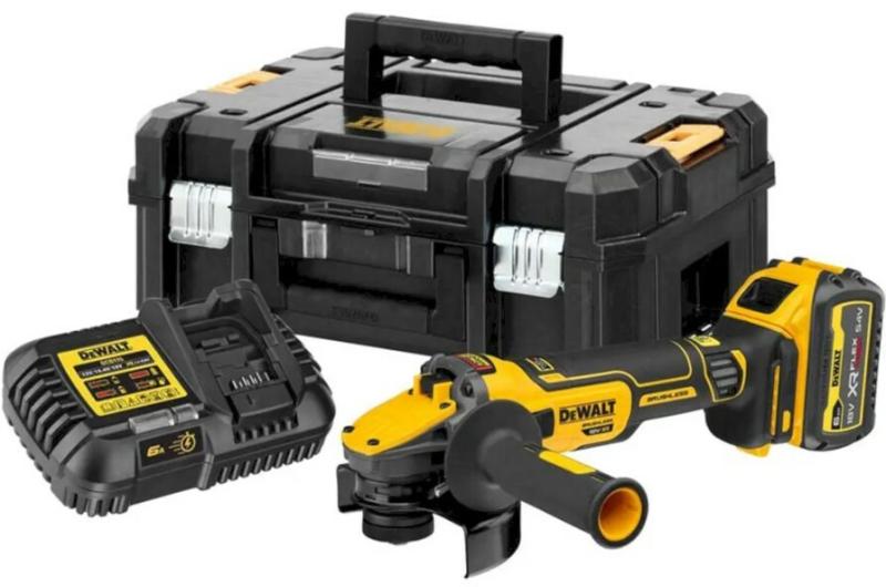 Шліфмашина кутова акумуляторна DeWalt DCG409VST1, фото 13