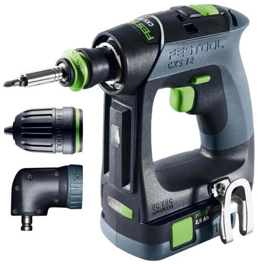 Акумуляторний дриль-шурупокрут FESTOOL CXS 12 2.5-Set (576865), фото 4