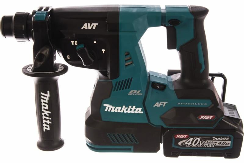 Акумуляторний перфоратор Makita XGT HR001GM201, фото 3