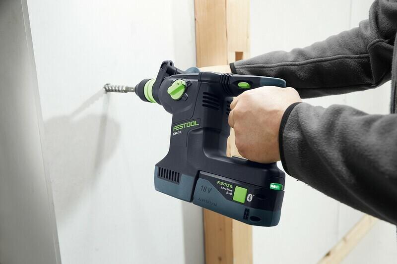 Акумуляторний перфоратор Festool KHC 18 EB-Basic (577447) (без АКБ та ЗП), фото 4