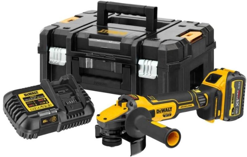 Шліфмашина кутова акумуляторна DeWALT DCG409T1, фото 5