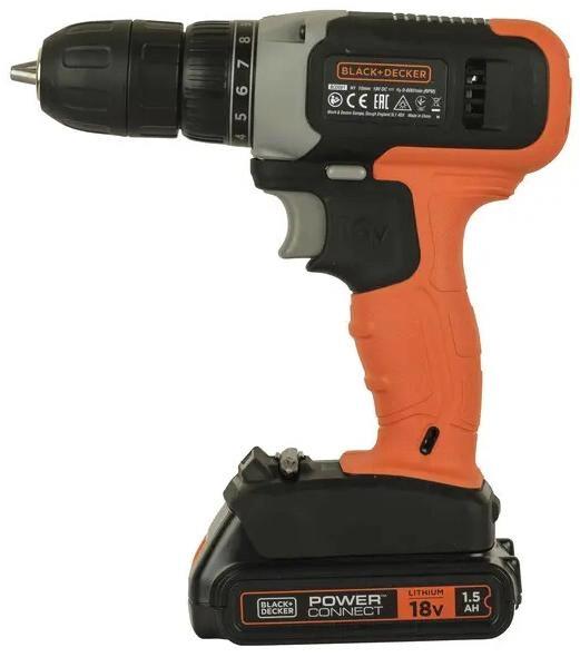 Дриль-шуруповерт акумуляторний Black+Decker BCD001C1, фото 2