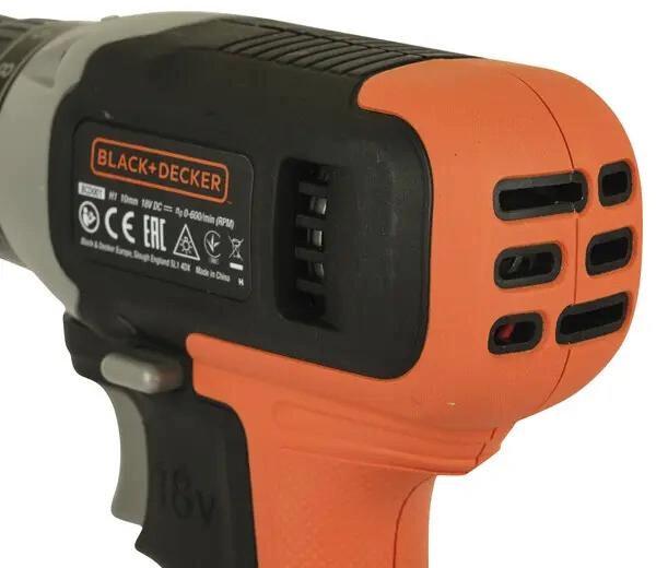 Дриль-шуруповерт акумуляторний Black+Decker BCD001C1, фото 8