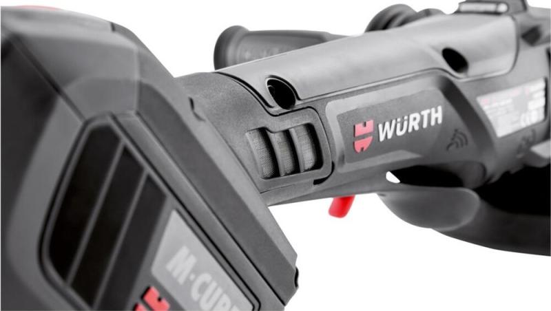 Акумуляторна кутова шліфмашина Wurth AWS 18-125P COMPACT-1 (5701446000) (без АКБ та ЗП), фото 4