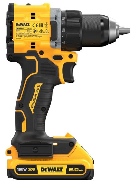 Акумуляторний шурупокрут DeWALT (DCD794D2T), фото 4