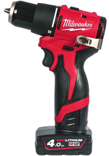 Акумуляторний шурупокрут Milwaukee M12 BLPDRC-402C (4933500424), фото 2