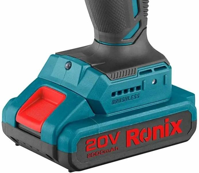 Акумуляторний ударний шурупокрут Ronix (8900K), фото 8
