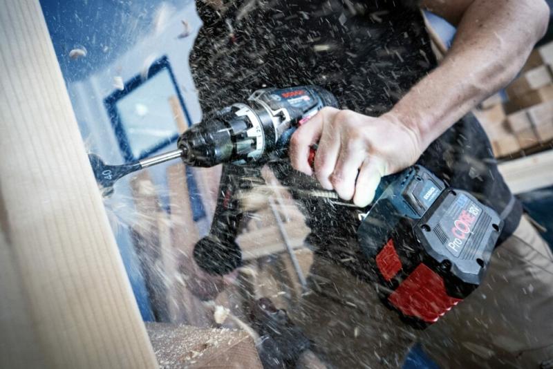 Акумуляторний ударний дриль-шурупокрут Bosch GSB 18V-150 C (06019J5101) (без АКБ та ЗП), фото 5