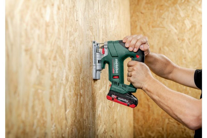 Акумуляторний лобзик Metabo STAB 18 LTX 150 BL (601503840) (без АКБ та ЗП), фото 3
