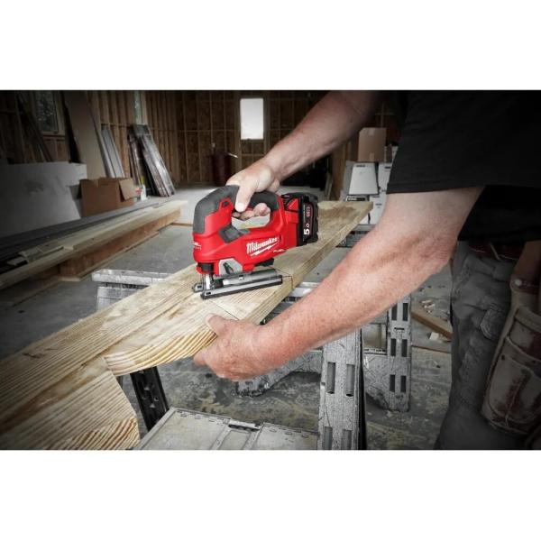 Акумуляторний лобзик Milwaukee M18 FJS-0 (4933499153) (без АКБ та ЗП), фото 4