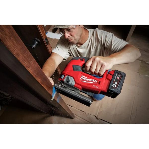 Акумуляторний лобзик Milwaukee M18 FJS-0 (4933499153) (без АКБ та ЗП), фото 11
