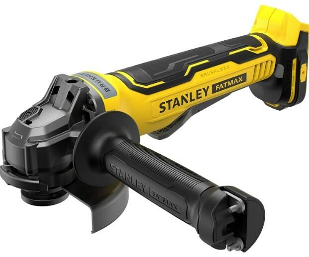 Акумуляторна кутова шліфувальна машина Stanley FatMax SFMCG700B (без АКБ та ЗП), фото 9