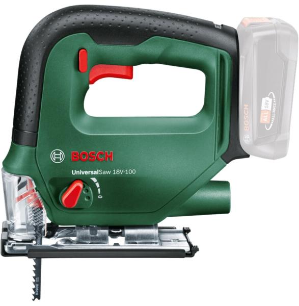 Акумуляторний лобзик Bosch Universal Saw 18V-100 (0603011100) (без АКБ та ЗП), фото 3